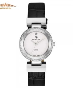 BENTLEY BL1858-102LWCB - NỮ - KÍNH SAPPHIRE - DÂY DA - PIN - SIZE 32MM - MÁY ĐỨC