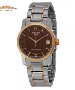 TISSOT T-CLASIC TITANIUM T087.207.55.297.00 - NỮ - KÍNH SAPPHIRE - DÂY KIM LOẠI - AUTOMATIC - SIZE 32MM - MÁY THỤY SỸ