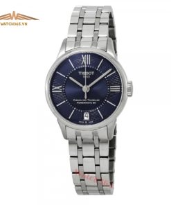 TISSOT CHEMINDES TOURELLES T099.207.11.048.00 - NỮ - KÍNH SAPPHIRE - DÂY KIM LOẠI - AUTOMATIC - SIZE 32MM - MÁY THỤY SỸ