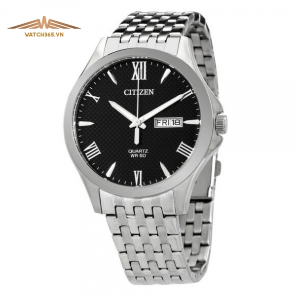 CITIZEN BF2020-51E - NAM - KÍNH KHOÁNG - DÂY KIM LOẠI - PIN - SIZE 41MM - MÁY NHẬT