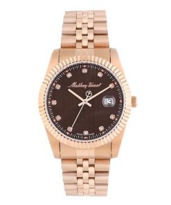 MATHEY TISSOT H710PRM - NAM - KÍNH KHOÁNG - DÂY KIM LOẠI - PIN - SIZE 40MM - MÁY THỤY SỸ