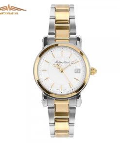 MATHEY TISSOT CITY METAL D31186MBI - NỮ - KÍNH KHOÁNG - DÂY KIM LOẠI - PIN - SIZE 28MM - MÁY THỤY SỸ