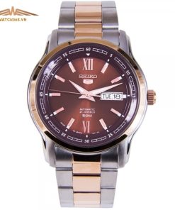 SEIKO 5 SNKP18J1 - NAM - KÍNH KHOÁNG - DÂY KIM LOẠI - AUTOMATIC - SIZE 42MM - MÁY NHẬT