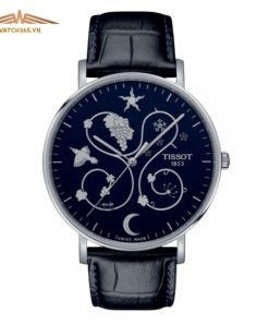 TISSOT EVERERYTIME BLUE VIGNERONS T109.610.16.041.00 - NAM - KÍNH SAPPHIRE - DÂY DA - PIN - SIZE 42MM - MÁY THỤY SỸ