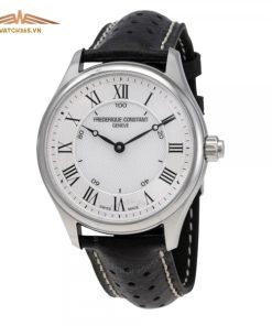 FREDERIQUE CONSTANT HOROLOGICAL SMARTWATCH FC-282MC5B6 - NAM - KÍNH SAPPHIRE - DÂY DA - PIN - SIZE 42MM - MÁY THỤY SỸ