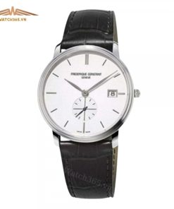 FREDERIQUE CONSTANT SLIMLINE SMALL SECONDS FC-245S4S6 - NAM - KÍNH SAPPHIRE - DÂY DA - PIN - SIZE 37MM - MÁY THỤY SỸ