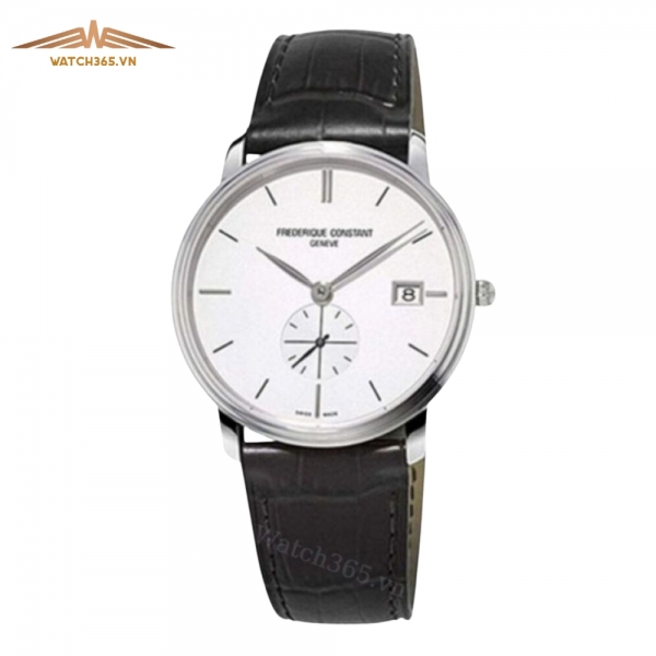 FREDERIQUE CONSTANT SLIMLINE SMALL SECONDS FC-245S4S6 - NAM - KÍNH SAPPHIRE - DÂY DA - PIN - SIZE 37MM - MÁY THỤY SỸ