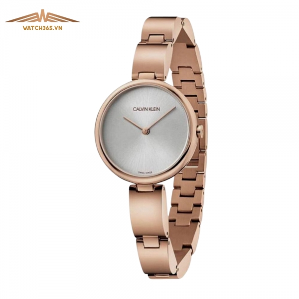 CALVIN KLEIN K9U23646 - NỮ - KÍNH KHOÁNG - DÂY KIM LOẠI - PIN - SIZE 32MM - MÁY THỤY SỸ