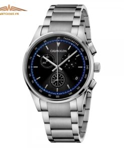 CALVIN KLEIN CHRONOGRAPH KAM27141 - NAM - KÍNH SAPPHIRE - DÂY KIM LOẠI - PIN - SIZE 43MM - MÁY THỤY SỸ