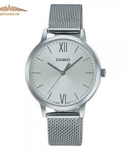 CASIO LTP-E157M-7ADF - NỮ - KÍNH KHOÁNG - DÂY KIM LOẠI - PIN - SIZE 32MM - MÁY NHẬT