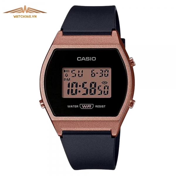 CASIO LW-204-1ADF - NỮ - KÍNH NHỰA - DÂY CAO SU - PIN - SIZE 35MM - MÁY NHẬT