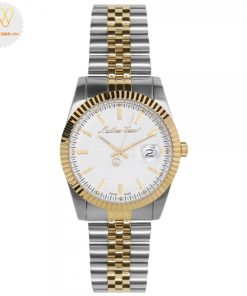 MATHEY TISSOT H810BI - NAM - KÍNH KHOÁNG - DÂY KIM LOẠI - PIN - SIZE 40MM - MÁY THỤY SỸ