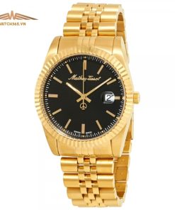 MATHEY TISSOT H810PN - NAM - KÍNH KHOÁNG - DÂY KIM LOẠI - PIN - SIZE 40MM - MÁY THỤY SỸ