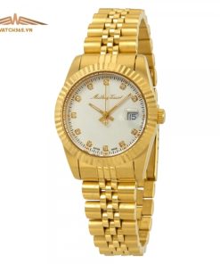 MATHEY TISSOT D810PI - NỮ - KÍNH KHOÁNG - DÂY KIM LOẠI - PIN - SIZE 32MM - MÁY THỤY SỸ