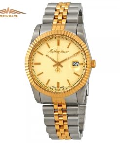 MATHEY TISSOT H810BDI - NAM - KÍNH KHOÁNG - DÂY KIM LOẠI - PIN - SIZE 40MM - MÁY THỤY SỸ