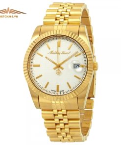 MATHEY TISSOT H810PI - NAM - KÍNH KHOÁNG - DÂY KIM LOẠI - PIN - SIZE 40MM - MÁY THỤY SỸ