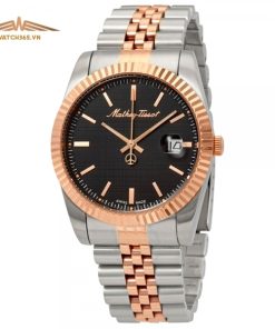 MATHEY TISSOT H810RN - NAM - KÍNH KHOÁNG - DÂY KIM LOẠI - PIN - SIZE 40MM - MÁY THỤY SỸ