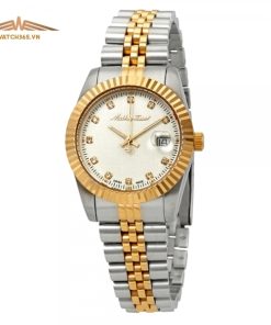 MATHEY TISSOT D810BI - NỮ - KÍNH KHOÁNG - DÂY KIM LOẠI - PIN - SIZE 32MM - MÁY THỤY SỸ