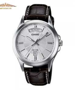 CASIO MTP-1381L-7AVDF - NAM - KÍNH KHOÁNG - DÂY DA - PIN - SIZE 40MM - MÁY NHẬT