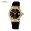 OLYM PIANUS OP990-45DLK-GL-NN - NỮ - KÍNH SAPPHIRE - DÂY CAO SU - PIN - SIZE 34MM - MÁY NHẬT