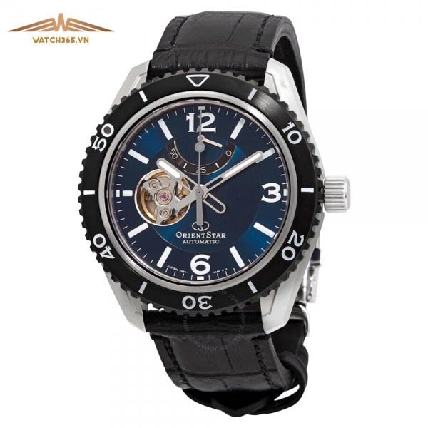 ORIENT STAR RE-AT0104E00B - NAM - KÍNH SAPPHIRE - DÂY DA - AUTOMATIC - SIZE 43MM - MÁY NHẬT