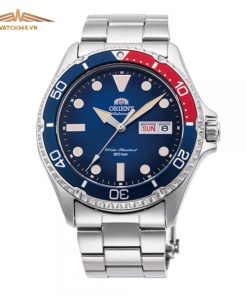 ORIENT KAMASU PEPSI MAKO IV RA-AA0812L19B - NAM - KÍNH SAPPHIRE - DÂY KIM LOẠI - AUTOMATIC - SIZE 41.8MM - MÁY NHẬT