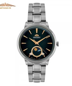 ORIENT SUN AND MOON RA-KB0005E00B - ĐỒNG HỒ NỮ - KÍNH KHOÁNG - DÂY KIM LOẠI - PIN - SIZE 34MM - MÁY NHẬT