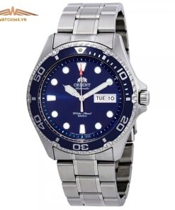 ORIENT MAKO II FAA02005D9 - NAM - KÍNH KHOÁNG - DÂY KIM LOẠI - AUTOMATIC - SIZE 41.5MM - MÁY NHẬT