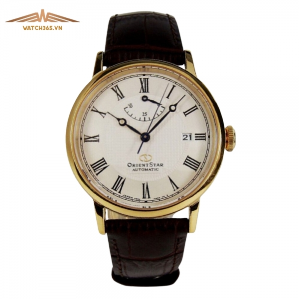 ORIENT STAR ELEGANT RE-AU0001S00B - NAM - KÍNH SAPPHIRE - DÂY DA - AUTOMATIC - SIZE 38.7MM - MÁY NHẬT