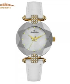 MATHEY TISSOT P311M - NỮ - KÍNH KHOÁNG - DÂY DA - PIN - SIZE 33MM - MÁY THỤY SỸ