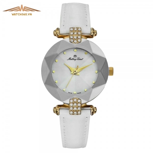MATHEY TISSOT P311M - NỮ - KÍNH KHOÁNG - DÂY DA - PIN - SIZE 33MM - MÁY THỤY SỸ