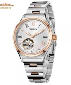 CITIZEN PC1008-89A - NỮ - KÍNH SAPPHIRE - DÂY KIM LOẠI - AUTOMATIC - SIZE 34MM - MÁY NHẬT
