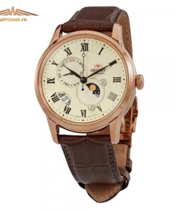 ORIENT SUN AND MOON GEN 3 RA-AK0007S10B - NAM - KÍNH SAPPHIRE - DÂY DA - AUTOMATIC - SIZE 42.5MM - MÁY NHẬT