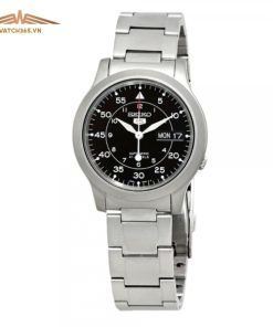 SEIKO 5 SNK809K1 - NAM - KÍNH KHOÁNG - DÂY KIM LOẠI - AUTOMATIC - SIZE 37MM - MÁY NHẬT