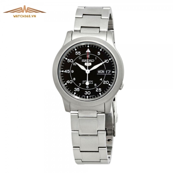 SEIKO 5 SNK809K1 - NAM - KÍNH KHOÁNG - DÂY KIM LOẠI - AUTOMATIC - SIZE 37MM - MÁY NHẬT