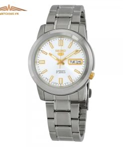 SEIKO 5 SNKK09J1 - NAM - KÍNH KHOÁNG - DÂY KIM LOẠI - AUTOMATIC - SIZE 37MM - MÁY NHẬT