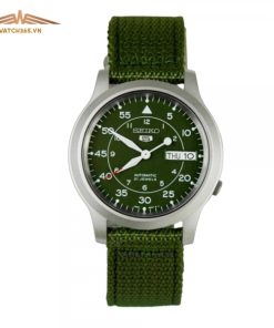 SEIKO 5 SNK805K2 - NAM - KÍNH KHOÁNG - DÂY VẢI - AUTOMATIC - SIZE 37MM - MÁY NHẬT