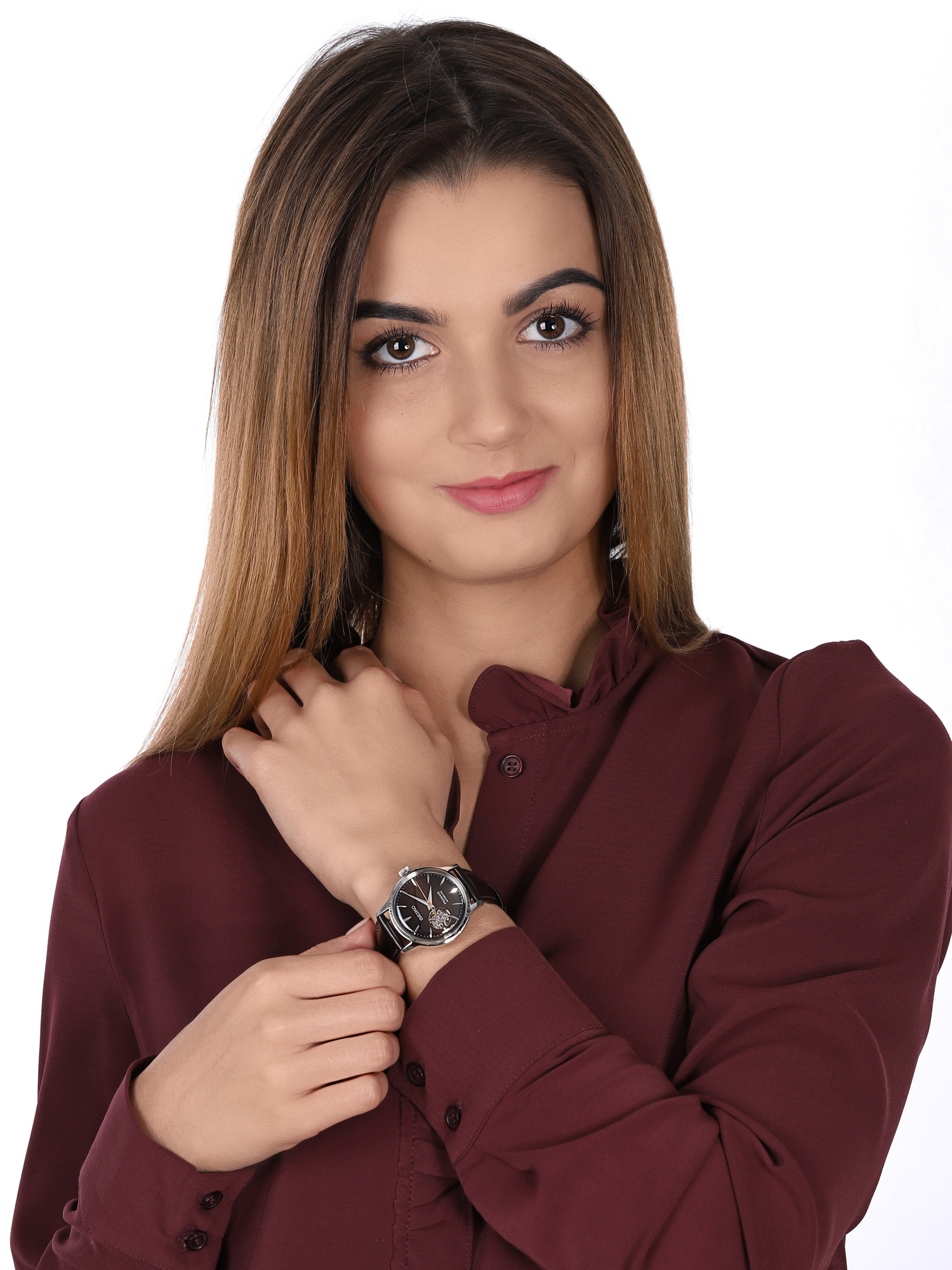 SEIKO PRESAGE COCKTAIL SSA783J1 - NỮ - KÍNH KHOÁNG - DÂY DA - AUTOMATIC - SIZE 33.8 MM - MÁY NHẬT - Ảnh 2