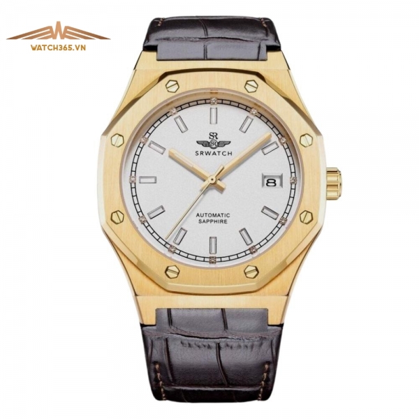 SRWATCH SG99991.4602GLA - NAM - KÍNH SAPPHIRE - DÂY DA - AUTOMATIC - SIZE 41MM - MÁY NHẬT