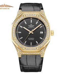 SRWATCH SG99993.4601GLA - NAM - KÍNH SAPPHIRE - DÂY DA - AUTOMATIC - SIZE 41MM - MÁY NHẬT