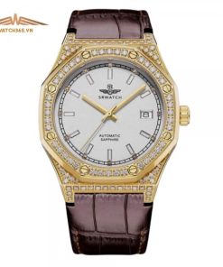 SRWATCH SG99993.4602GLA - NAM - KÍNH SAPPHIRE - DÂY DA - AUTOMATIC - SIZE 41MM - MÁY NHẬT