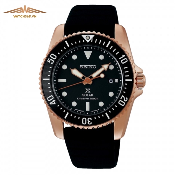 SEIKO SNE586P1 - NAM - KÍNH SAPPHIRE - DÂY CAO SU - PIN - SIZE 38.5MM - MÁY NHẬT