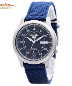 SEIKO 5 SNK807K2 - NAM - KÍNH KHOÁNG - DÂY VẢI - AUTOMATIC - SIZE 37MM - MÁY NHẬT