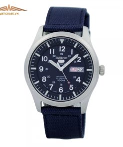 SEIKO 5 FIELD SPORTS SNZG11J1 - NAM - KÍNH KHOÁNG - DÂY VẢI - AUTOMATIC - SIZE 42MM - MÁY NHẬT