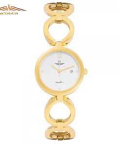 SRWATCH TIMEPIECE LADY SL1601.1402TE - NỮ - KÍNH SAPPHIRE - DÂY KIM LOẠI - PIN - SIZE 28MM - MÁY NHẬT
