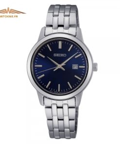 SEIKO SUR407P1 - NỮ - KÍNH KHOÁNG - DÂY KIM LOẠI - PIN - SIZE 30 MM - MÁY NHẬT