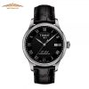 TISSOT CHEMINDES TOURELLES T006.407.36.053.00 - NAM - KÍNH SAPPHIRE - DÂY DA - AUTOMATIC - SIZE 39.3MM - MÁY THỤY SỸ