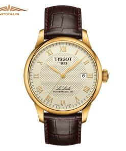 TISSOT T006.407.36.263.00 - NAM - KÍNH SAPPHIRE - DÂY DA - AUTOMATIC - SIZE 39.3MM - MÁY THỤY SỸ