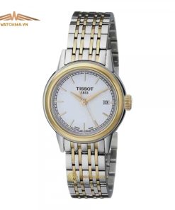 TISSOT CARSON QUARTZ T085.210.22.013.00 - NỮ - KÍNH SAPPHIRE - DÂY KIM LOẠI - PIN - SIZE 29 MM - MÁY THỤY SỸ
