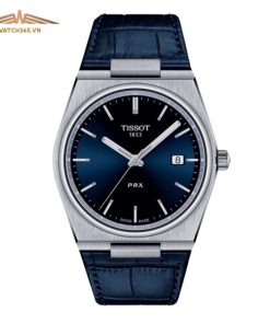 TISSOT PRX QUARTZ T137.410.16.041.00 - NAM - KÍNH SAPPHIRE - DÂY DA - PIN - SIZE 40MM - MÁY THỤY SỸ